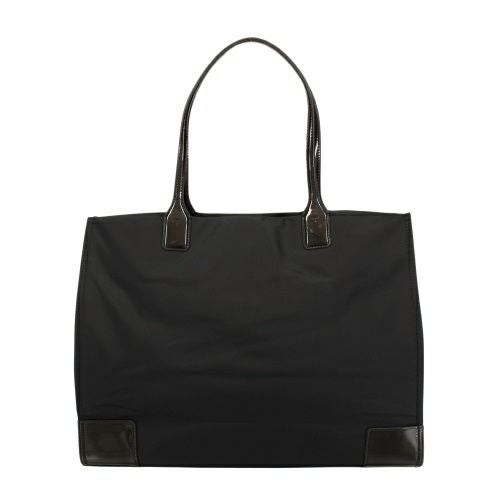 トリーバーチ トートバッグ  エラ Ella Patent Tote ブラック TORY BURCH 90479 001 BLACK