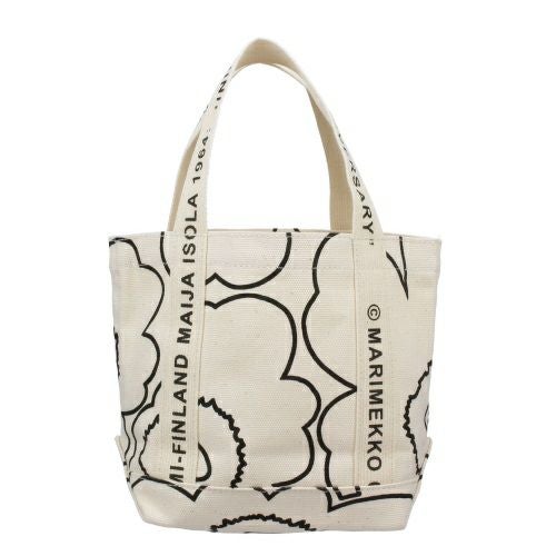 マリメッコ トートバッグ  ウニッコ ホワイト marimekko 092707 890 BEIGE/BK