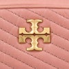 トリーバーチ ショルダーバッグ レディース キラ Kira Chevron Moto Quilt Camera Bag ピンク TORY BURCH 156184 651 Pink Magnolia