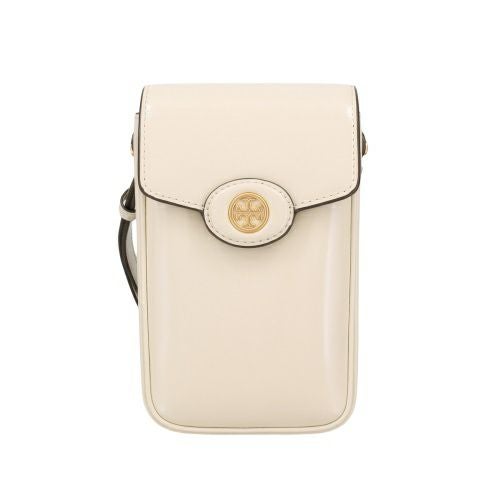トリーバーチ ショルダーバッグ レディース ロビンソン Robinson Spazzolato Phone Crossbody ホワイト TORY BURCH 156747 704 Shea Butter