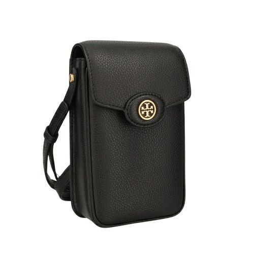 トリーバーチ ショルダーバッグ ロビンソン レザー ブラック チェーン 271 極美品】Tory Burch トリーバーチ ロビンソン フローラル チェーン