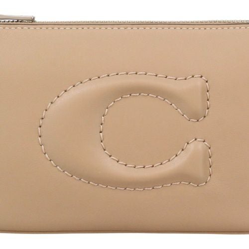 コーチ アウトレット ハンドバッグ レディース ノリータ スムース レザー リストレット 19 ベージュ COACH OUTLET CR364 SV/TP トープ