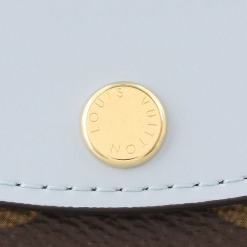 ルイヴィトン コインケース モノグラム ポルトモネ・ロザリ ブルー