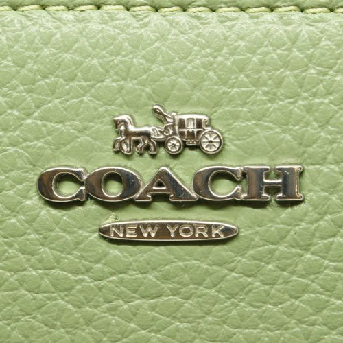 コーチ アウトレット 長財布 レディース ロング ジップ アラウンド ウォレット グリーン COACH OUTLET C4451 SVRT2 ソフトグリーン
