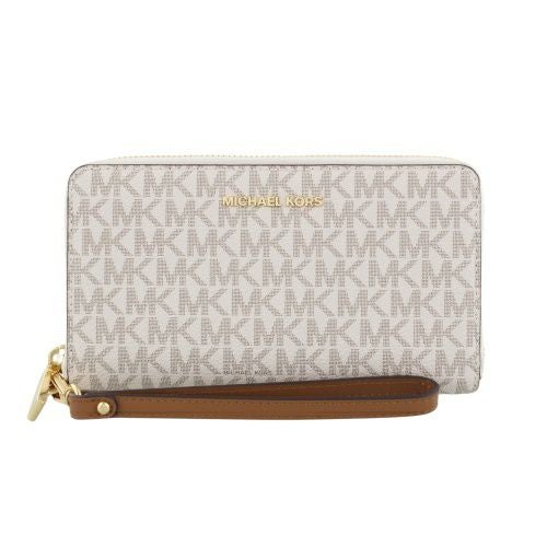 マイケルコース 長財布 レディース ホワイト MICHAEL KORS 34F1GJ6E3B