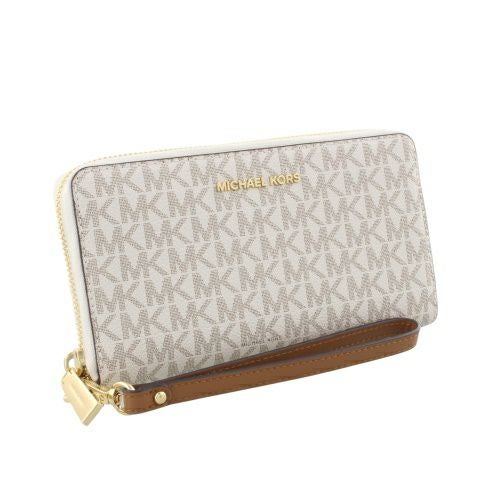マイケルコース 長財布 レディース ホワイト MICHAEL KORS 34F1GJ6E3B VANILLA