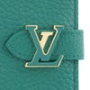 ルイヴィトン 二つ折り財布 レディース トリヨン LV ヴェルティカル ウォレット コンパクト グリーン LOUIS VUITTON M82438 エムロード
