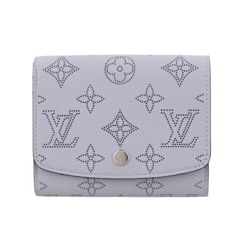 ルイヴィトン 二つ折り財布 レディース マヒナ ポルトフォイユ・イリス コンパクト パープル LOUIS VUITTON M82517 リラ