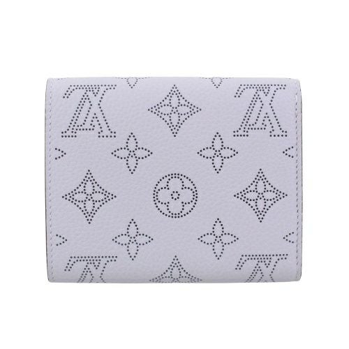 ルイヴィトン 二つ折り財布 レディース マヒナ ポルトフォイユ・イリス コンパクト パープル LOUIS VUITTON M82517 リラ