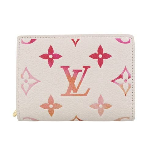 ルイヴィトン 二つ折り財布 レディース モノグラム アンプラント