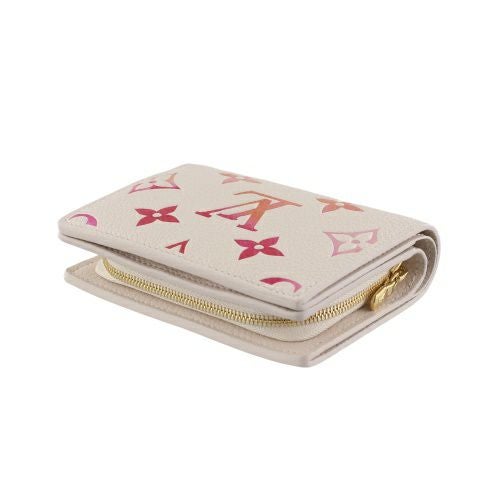 ルイヴィトン 二つ折り財布 レディース モノグラム アンプラント