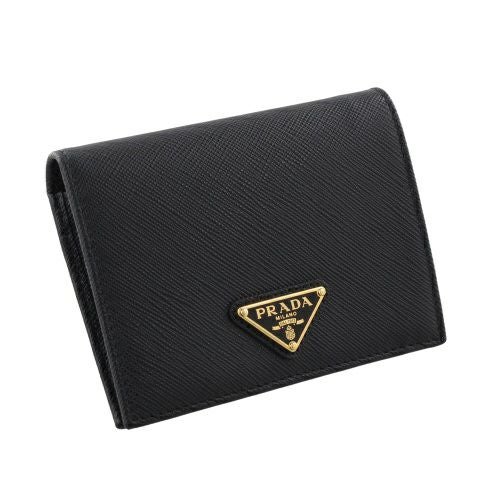 プラダ 二つ折り財布 レディース SAFFIANO TRIANGOLO サフィアーノ