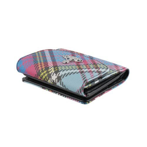 極美品 ヴィヴィアンウエストウッド ラウンドウォレット レザー マルチカラー Vivienne Westwood ヴィヴィアン ウエストウッド 財布 51050023 O404