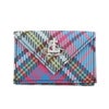 ヴィヴィアンウエストウッド 三つ折り財布 レディース BIOGREEN SAFFIANO マルチカラー Vivienne Westwood 51150009 O102 MacAndy Tartan
