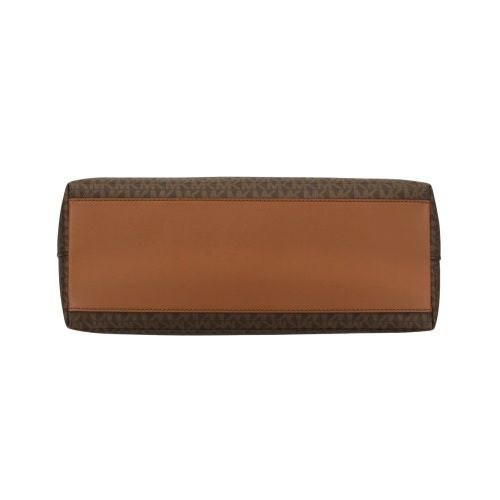 マイケルコース トートバッグ レディース シェイラ シグネチャー ラージ ミッドファスナー トート ブラウン MICHAEL KORS 35S4G6HT9B BROWN