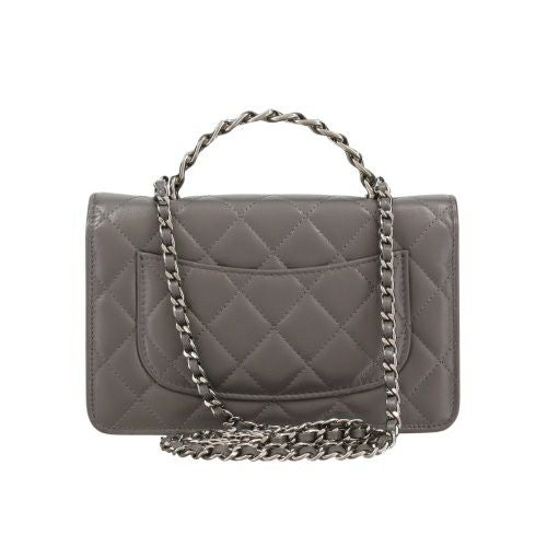 シャネル ショルダーバッグ レディース グレー CHANEL AP3645 B14291