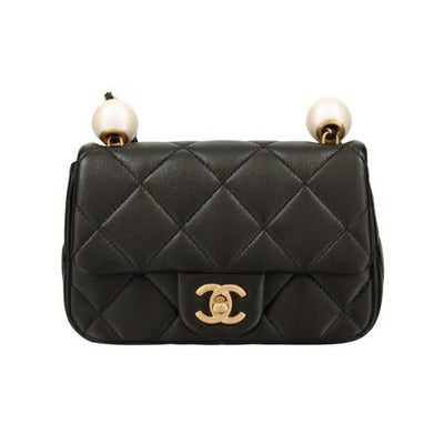シャネル ショルダーバッグ レディース ブラック CHANEL AS4868 B16574 
