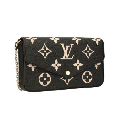 ルイヴィトン ショルダーバッグ レディース ポシェット・フェリシー ブラック LOUIS VUITTON M82479 ブラック ベージュ