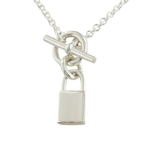 エルメス ネックレス レディース ケリーカデナスペンダント シルバー