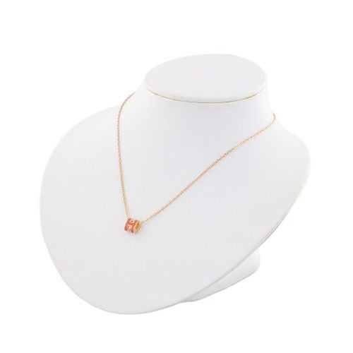 エルメス ネックレス レディース ポップＨペンダント MINI オレンジ HERMES H147992F ORANGE FIELD/PKGD