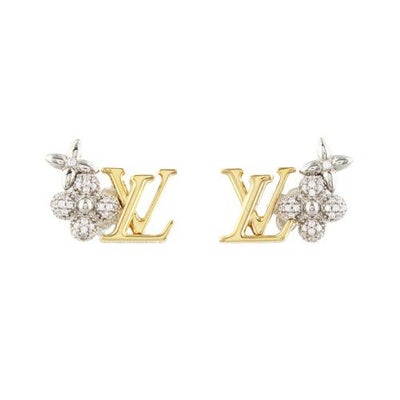 ルイヴィトン ピアス レディース ピアス・ピュス LV グラム ゴールド 