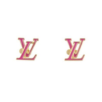 ルイヴィトン ピアス レディース ピアス・LV アイコニック エナメル 