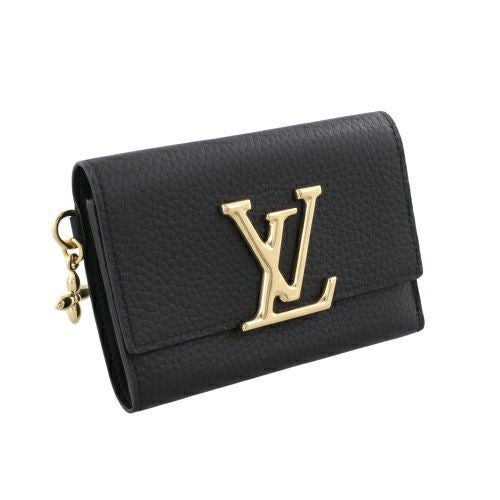 ルイヴィトン 三つ折り財布 トリヨン ポルトフォイユ・カプシーヌ