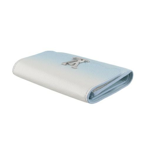 専用　ルイヴィトン カプシーヌ コンパクト ホワイト 三つ折り財布 フラワー ルイヴィトン 三つ折り財布 ポルトフォイユ・カプシーヌ コンパクト