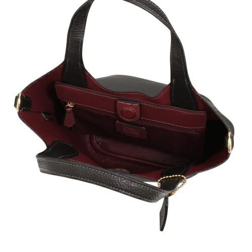 コーチ アウトレット ハンドバッグ ハンナ バケット バッグ レディース ブラック COACH OUTLET CR168 IMBLK