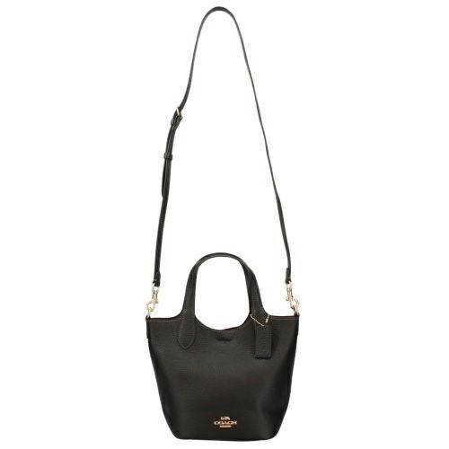 コーチ アウトレット ハンドバッグ ハンナ バケット バッグ レディース ブラック COACH OUTLET CR168 IMBLK
