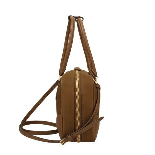 プラダ ハンドバッグ レディース TESSUTO SAFFIANO ブラウン PRADA