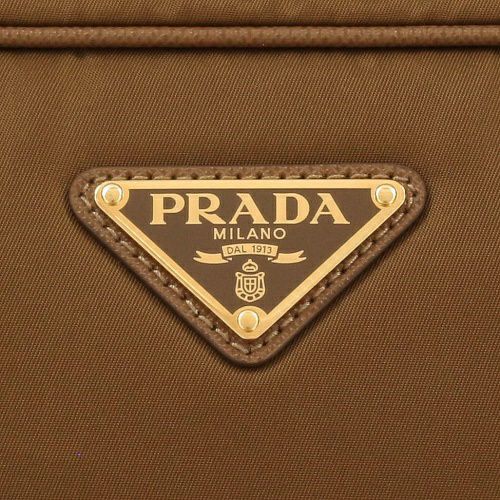 プラダ ハンドバッグ レディース TESSUTO SAFFIANO ブラウン PRADA