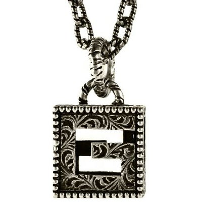 GUCCI グッチ ネックレス メンズ Gキューブ スターリングシルバー 