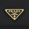 プラダ 三つ折り財布 レディース サフィアーノ トライアングルロゴ SAFFIANO TRIANGOLO ブラック PRADA 1MH044 QHH F0002 NERO