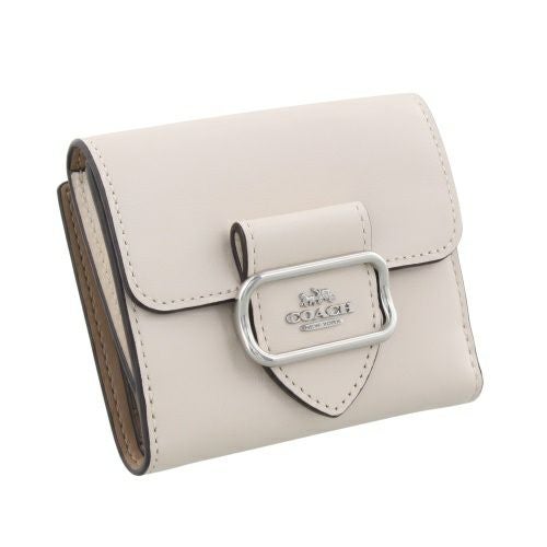 コーチ アウトレット 二つ折り財布 レディース スモール モーガン ウォレット ホワイト COACH OUTLET CP461 SV/HA チョーク