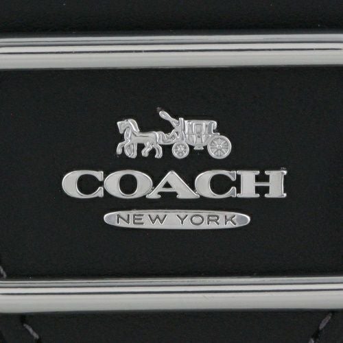 コーチ アウトレット 二つ折り財布 レディース スモール モーガン ウォレット ブラック COACH OUTLET CP461 SV/BK
