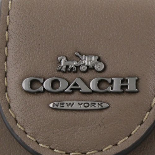 コーチ アウトレット 二つ折り財布 レディース ブラウン COACH OUTLET CR791 QBCBD ダークストーン
