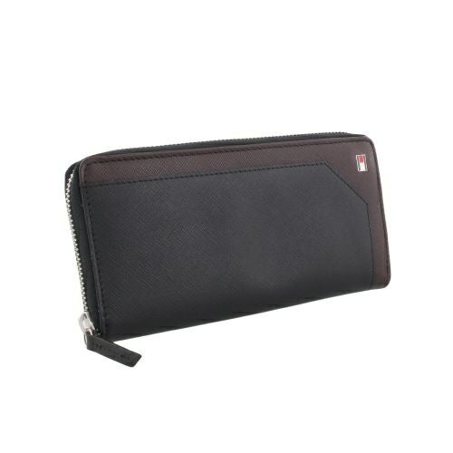 トミー 長財布 メンズ ブラック TOMMY HILFIGER 31TL13X030 SAFFIANO
