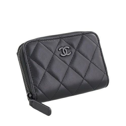 シャネル コインケース レディース ブラック CHANEL AP0216 B06311