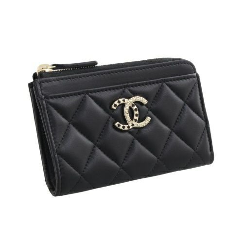 シャネル コインケース カードケース フラグメントケース レディース ブラック CHANEL AP4040 B16959 94305 ブラック