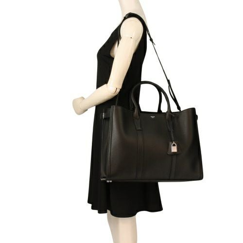 セリーヌ トートバッグ メンズ MD CABAS ブラック CELINE 11627 3FGA