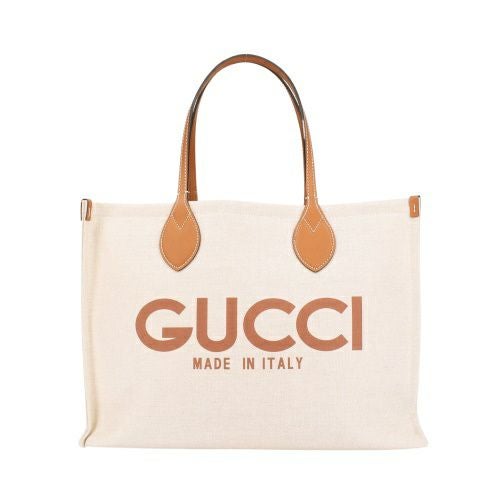 グッチ トートバッグ レディース GUCCI プリント トートバッグ