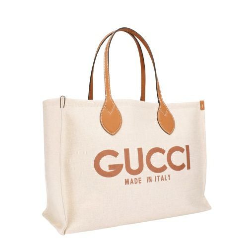 グッチ トートバッグ レディース GUCCI プリント トートバッグ