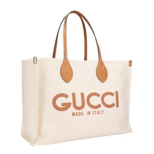 グッチ トートバッグ レディース GUCCI プリント トートバッグ ホワイト GUCCI 772177 FACUL 8451