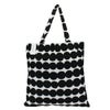マリメッコ トートバッグ レディース ブラック marimekko 68955 190 WHITE/BLACK