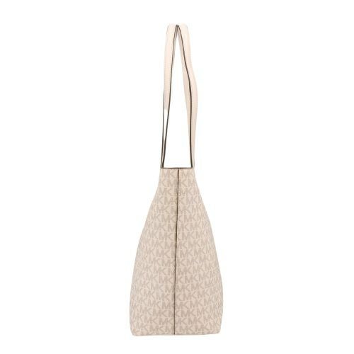 マイケルコース トートバッグ レディース シェイラ シグネチャー ラージ ミッドファスナー トート ホワイト MICHAEL KORS 35S4G6HT9B PVC LT CRM MULTI