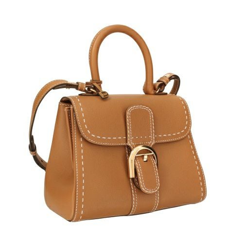 デルヴォー ハンドバッグ レディース BRILLANT PM ブラウン DELVAUX