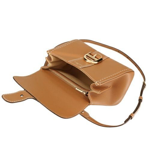 デルヴォー ハンドバッグ レディース BRILLANT PM ブラウン DELVAUX