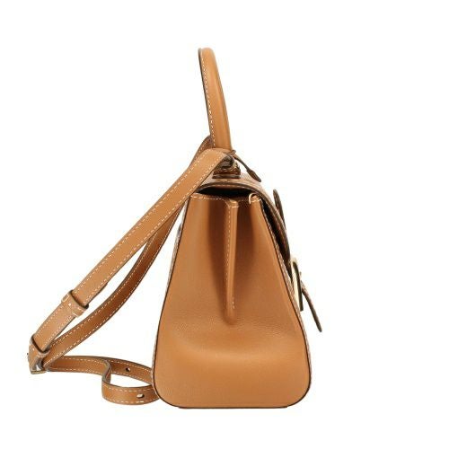 デルヴォー ハンドバッグ レディース BRILLANT PM ブラウン DELVAUX