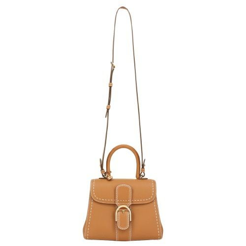 デルヴォー ハンドバッグ レディース BRILLANT PM ブラウン DELVAUX